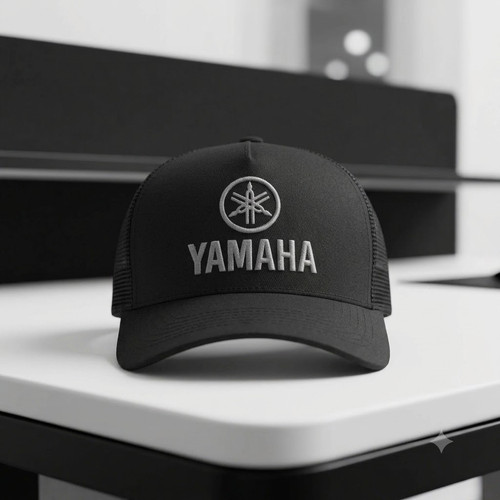 Yamaha logo black - yamaha, trucker