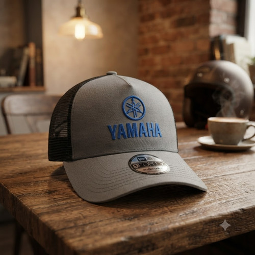 Yamaha trucker hat - trucker, grey