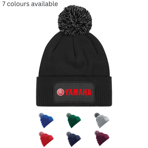 Knit bobble beanie yamaha - beanie,
